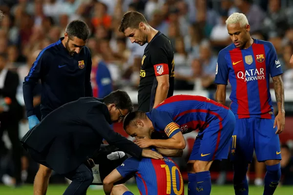 La lesión de Messi lo mantendrá inactivo tres semanas