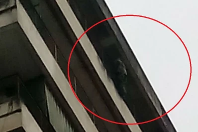 Un hombre amenazó con tirarse desde el noveno piso del Subsidio de Salud