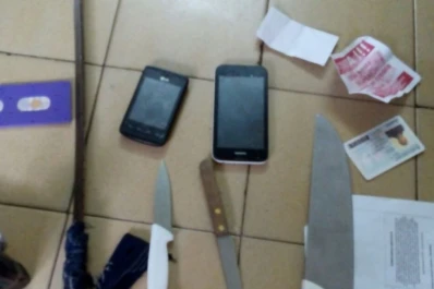 Cuatro personas fueron detenidas por intentar asaltar un colectivo