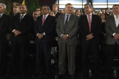 Manzur, Jaldo, Alfaro y Cano, juntos en la inauguración de la Expo