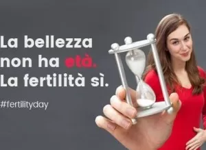 EL AFICHE. Con esta imagen se lanzó la campaña por la fertilidad en Italia. 