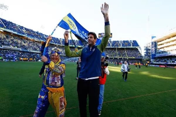 Del Potro fue reconocido y ovacionado en La Bombonera