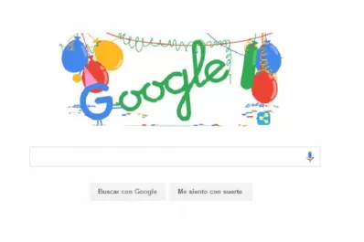 Google cumple 18 años y lo festeja con un doodle