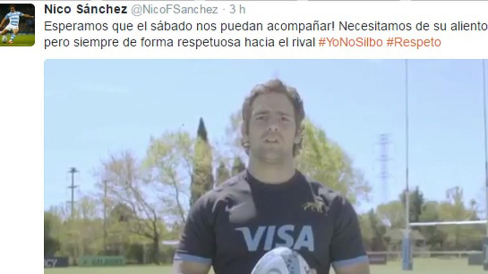 Nico Sánchez se suma a la campaña #YoNoSilbo