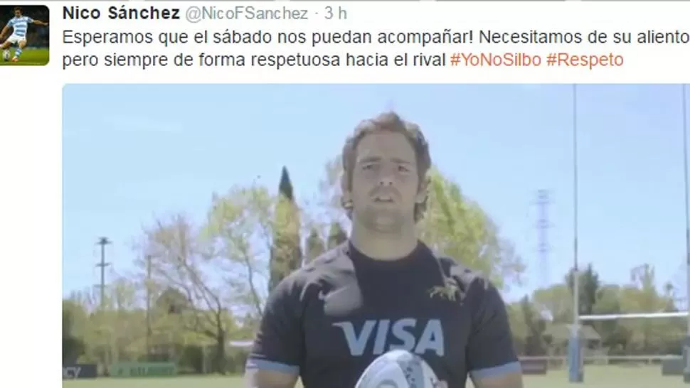 Nico Sánchez se suma a la campaña #YoNoSilbo