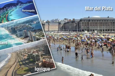 Cuánto te va a costar veranear en Mar del Plata, Florianópolis, Iquique y Miami
