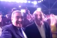 La selfie de Alfaro y Manzur en los festejos