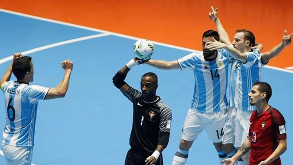 Argentina hizo historia y clasificó a la final del Mundial de Futsal