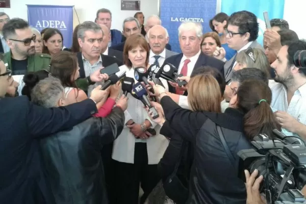 Bullrich afirmó que se detectaron varios casos de narcotráfico vinculados con la política