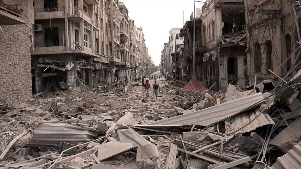 SIRIA. La destrucción agobia al país. FOTO TOMADA DE 20MINUTOS.ES