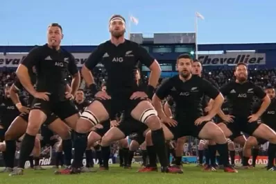 Video: así fue el Haka de los All Blacks ante Los Pumas
