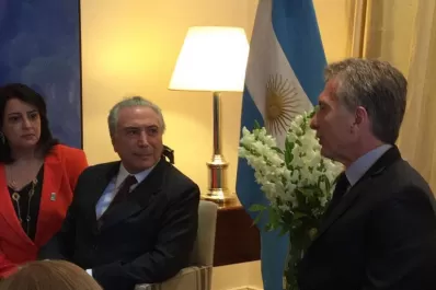 Macri y Temer hablaron sobre la necesidad de potenciar el Mercosur