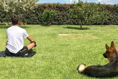 Del Potro y una tierna despedida antes de viajar a Shangai