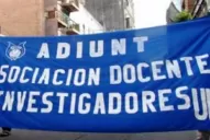 Los profesores universitarios reclaman reapertura de paritarias