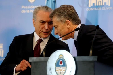 Macri y Temer acordaron dar un nuevo impulso al Mercosur