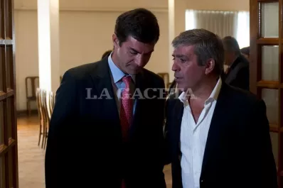 Hubo un duro entredicho entre Urtubey y Cano