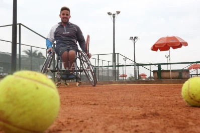 Video: el tucumano que se perfila para ser el número 1 de tenis adaptado