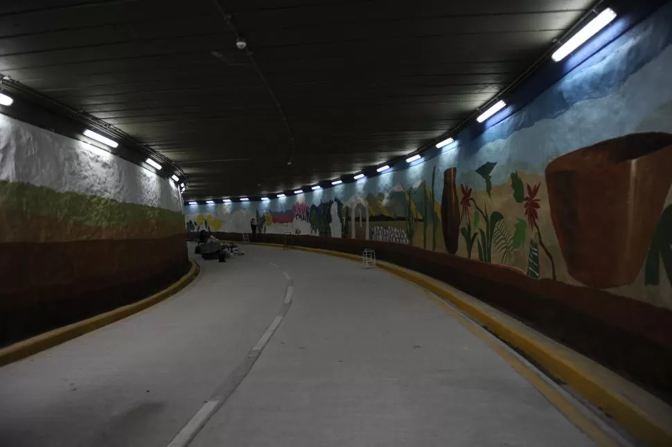 UN PASO DE ESTE A OESTE. El túnel de la calle Córdoba permitirá descomprimir el tránsito en gran medida. 