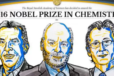 El premio Nobel de Química 2016 fue para los inventores de las máquinas moleculares: Sauvage, Stoddart y Feringa