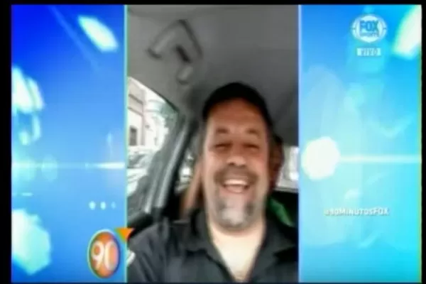 Por su miedo a volar, Caruso dejó Tucumán en auto y grabó un original video