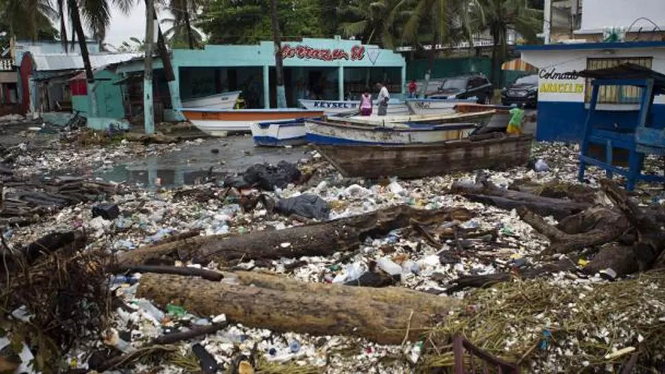HURACÁN. El caribe quedó devastado tras la aparición del ciclón. FOTO TOMADA DE TRT.NET