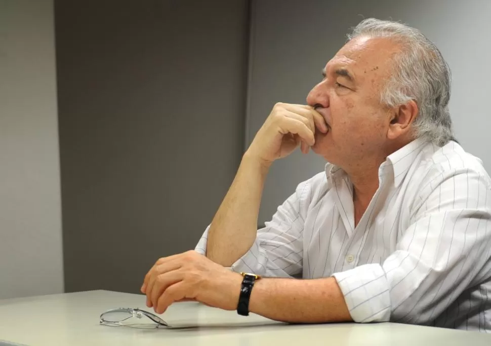 REPENSAR EL LENGUAJE. Es una misión del filósofo, afirma Tomasini Bassols. la gaceta / foto de juan pablo sanchez noli