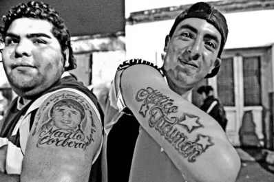 Hinchas que llevan a Atlético en la piel