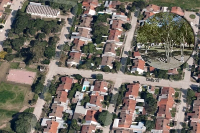 Tarde de furia: a los tiros corrió a un grupo de chicos de la plaza del barrio