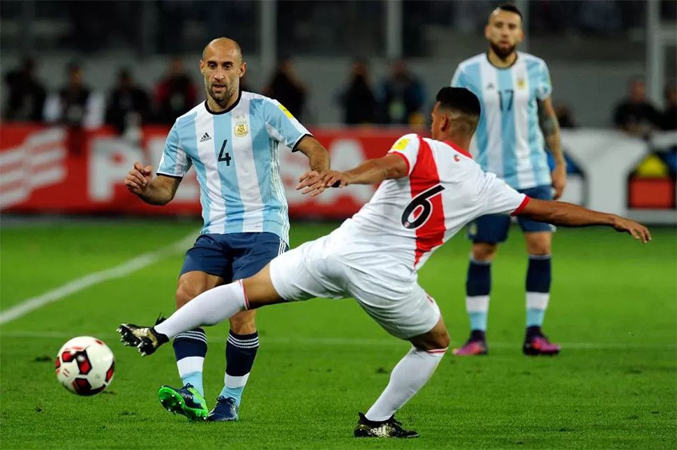 Pablo Zabaleta no jugará contra Paraguay.
FOTO TOMADA DE TWITTER SELECCION ARGENTINA