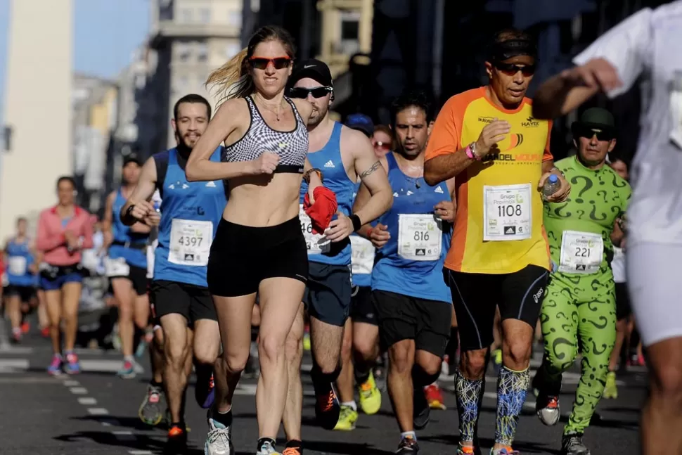 Maratón 42 K en Buenos Aires,FOTO TOMADA DE FYN.