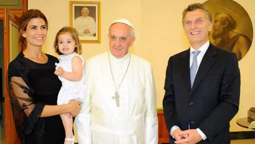 El Papa Francisco pidió que Antonia Macri vaya a verlo en la próxima visita presidencial a Roma