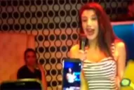 El video de la última presentación de Andrea Rincón, horas antes de internarse