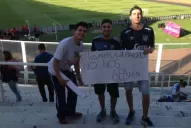 El pedido de Atlético se coló en la tribuna del Kempes