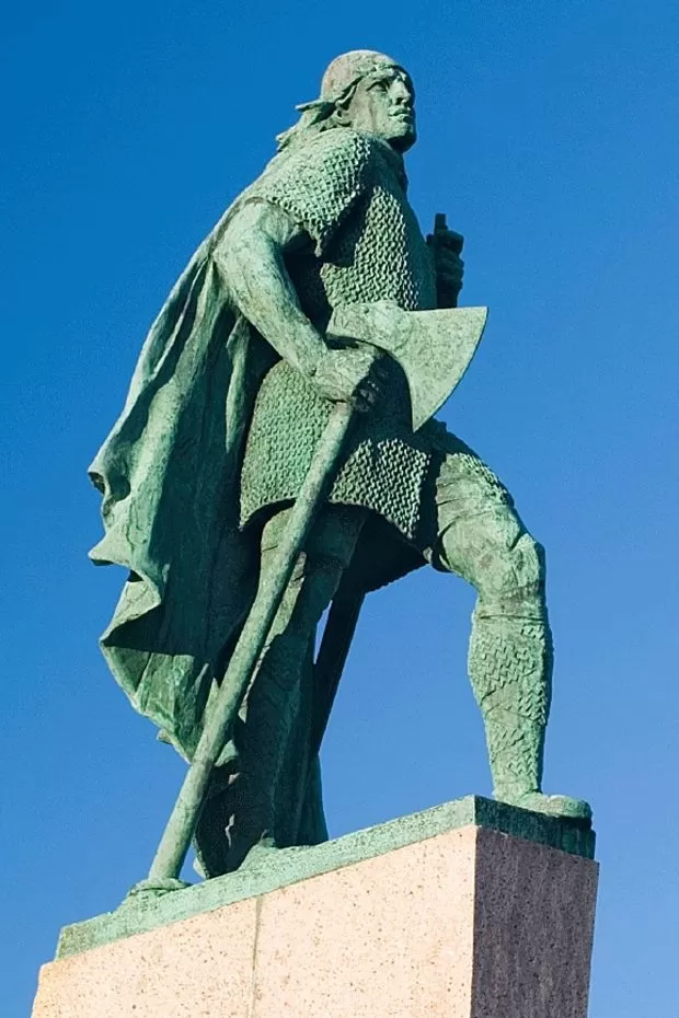 RECONOCIMIENTO. Leif Erikson, hijo de Erik “El Rojo”, llegó a Groenlandia. 