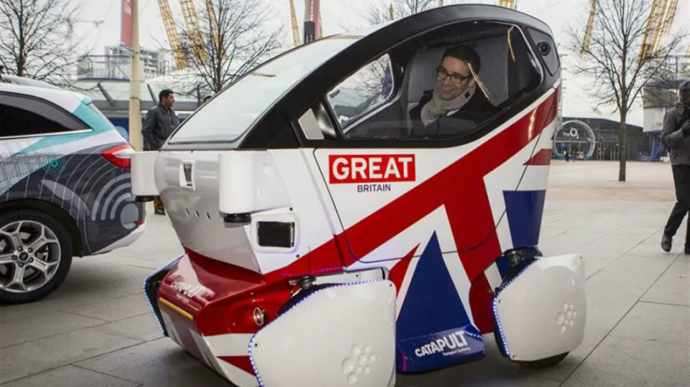 Autos autónomos por primera vez en Reino Unido