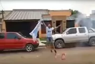 La alocada celebración de un hincha de Atlético que se hizo viral