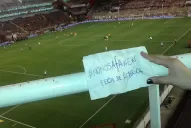 Los hinchas de Atlético pidieron por la sexta plaza en el Libertadores de América