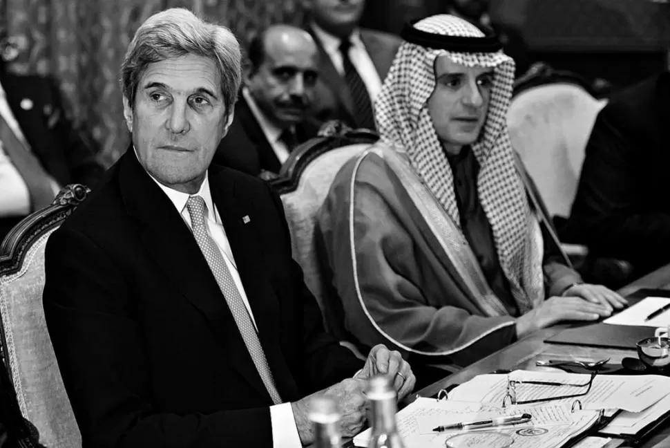 LAUSANA. El secretario de Estado de EEUU, John Kerry, encabeza la reunión. reuters 