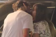 Pampita y Pico Mónaco fueron fotografiados a los besos