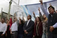 En el acto por el Día de la Lealtad, le robaron el celular a Daniel Scioli