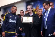 Tevez dijo que la visita de los barrabravas fue solo para algunos jugadores