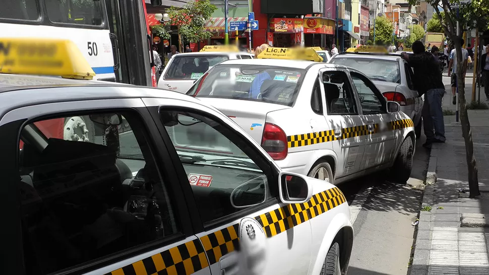 EN LA MIRA. El jefe de la Policía había reconocido que robar en taxis se volvió una estrategia delictiva. ARCHIVO LA GACETA / FOTO DE JOSÉ NUNO