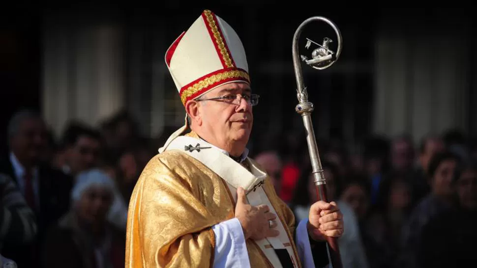 MONSEÑOR ZECCA. El arzobispo de Tucumán. ARCHIVO