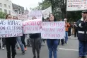 Video: galleros se manifestaron contra la prohibición de las riñas en Tucumán