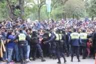 La llegada de Boca a Tucumán fue caótica