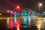El túnel de la calle Córdoba fue vallado luego de la tormenta