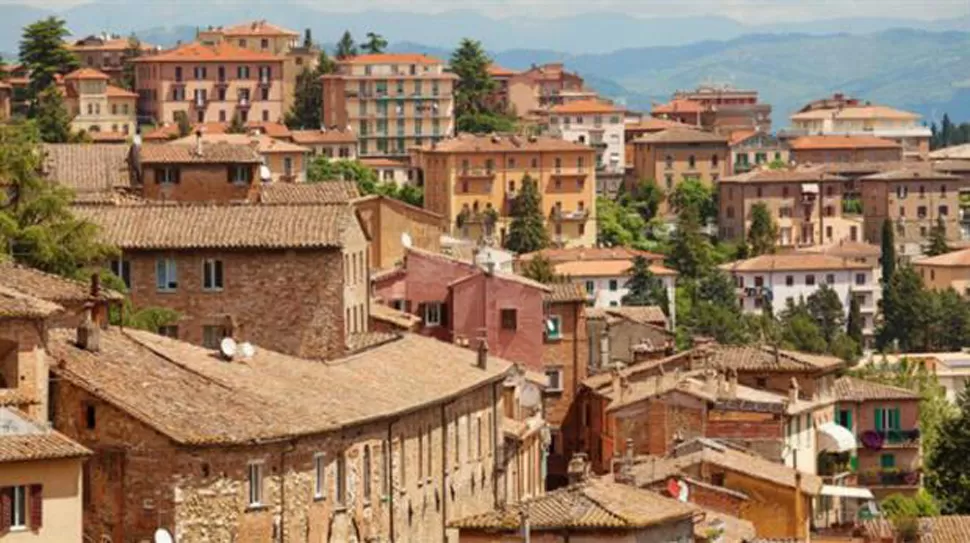 AFECTADA. En la ciudad de Perugia se sintió fuerte el sismo. FOTO TOMADA DE LANACION.COM.AR