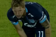 Mirá el extraño gol de Menéndez ante Olimpo