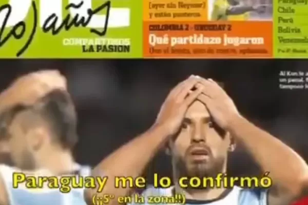 Escuchá la humillante canción contra la Selección Argentina