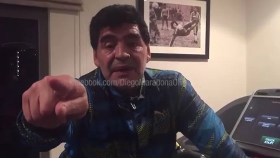 Maradona le pegó duro a la Comisión Normalizadora: no sirve para nada
